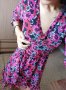 Флорална дамска рокля , снимка 1 - Рокли - 37848766