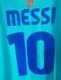 Барселона Меси 2010-2011 Оригинална Тениска Фланелка XL Nike Barcelona Messi Екип, снимка 6