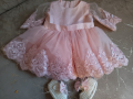 Детска рокля, снимка 1 - Бебешки рокли - 44717025