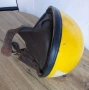 Ретро каска за мотоциклет, жълт цвят, снимка 7