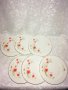 старинни десертни чинии от фин порцелан Queen Anne , снимка 1 - Чинии - 32059916