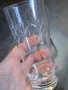 български стъклени чаши вода   20/1, снимка 3