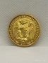 позлатена монета репродукция , снимка 2