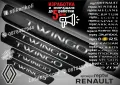 ПРАГОВЕ карбон RENAULT SYMBOL фолио стикери repsy, снимка 2