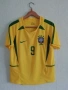 Бразилия Роналдо Назарио от Световното 2002 Nike оригинална тениска фланелка Brazil Ronaldo, снимка 2