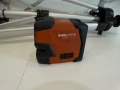 Hilti PM 2L - Линеен червен лазер + тринога 1.50 м., снимка 2