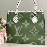 Дамска зелена чанта Louis Vuitton код Br225, снимка 1 - Чанти - 31194803