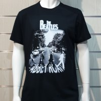 Нова мъжка тениска с дигитален печат на музикалната група The Beatles - Abbey Road, снимка 6 - Тениски - 36869577