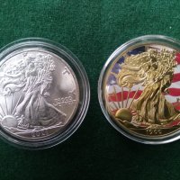 Две американски монети за 25 лв., снимка 1 - Нумизматика и бонистика - 39540777