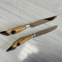 Маркови ножове с дръжки от крачета. №2897, снимка 6 - Антикварни и старинни предмети - 38409762