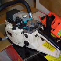 Бензинова моторна верижна резачка трион gasoline chain saw 5200, 2.2 kWНова ! , снимка 9 - Градинска техника - 39867491