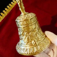 Кралска ловна камбана от бронз. , снимка 8 - Антикварни и старинни предмети - 29522264