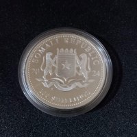 Сомалия 2024 - 100 Шилинга - 1 OZ - Сребърна монета, снимка 2 - Нумизматика и бонистика - 44186246