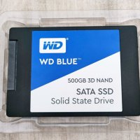Чисто нов SSD диск WD Blue 3D NAND 500GB Western Digital SATA III 6Gb/s, снимка 2 - Твърди дискове - 42204174