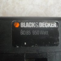 950 Вата-Голям Лентов Шлайф-Старо Качество-Оригинален-Black Decker BD85-W.Germany-Скорост 435м/мин, снимка 4 - Други инструменти - 42101819