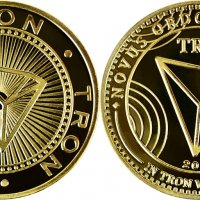 Трон монета / TRON coin ( TRX ) 2, снимка 2 - Нумизматика и бонистика - 33217718