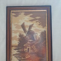 Продава гоблен ”Вятърна мелница” от Каталога на Вилер., снимка 1 - Гоблени - 35243145