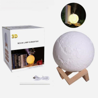 3D дифузер Луна със стойка, снимка 2 - Други стоки за дома - 31907992