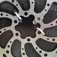 Продавам колела внос от Германия  хидравлични дискови спирачки CLARKS, снимка 7 - Части за велосипеди - 38787654