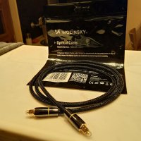 Wozinsky оптичен кабел 1,5m, снимка 1 - Ресийвъри, усилватели, смесителни пултове - 37534764