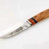 Руски ловен нож РИБА 110х220 мм - Ст 65х13, снимка 1 - Ножове - 30847593