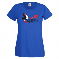 Дамска тениска Set for Couples Minnie 3 Подарък,Изненада,Рожден ден,, снимка 2 - Тениски - 36530952