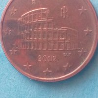 5 Euro Cent 2002 г. Италия,, снимка 2 - Нумизматика и бонистика - 42754000