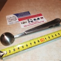 мерителна лъжичка с щипка-алуминиева, снимка 3 - Кафемашини - 30194491