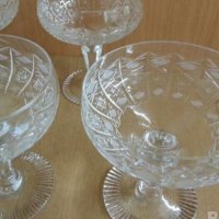 Кристални чаши Бохемия , снимка 8 - Антикварни и старинни предмети - 35352940