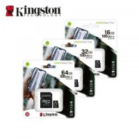 MicroSD карта памет KINGSTON с капацитет 16/32/65/128GB, снимка 1 - Карти памет - 31865125