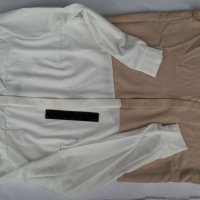 Дамска риза в цвят екрю и бежово марка Karen Styl , снимка 5 - Ризи - 38315169
