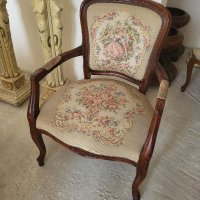 Красиво бароково кресло 038, снимка 2 - Столове - 38995317