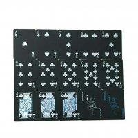 Черни PVC водоустойчиви карти за игра., снимка 5 - Карти за игра - 29189602