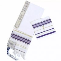 Талит ✡︎ - еврейски молитвен шал, снимка 3 - Шалове - 28933328