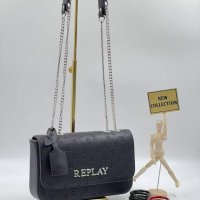 Черна чанта Replay/SG60Z, снимка 1 - Чанти - 42813245