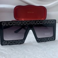 Gucci дамски слънчеви очила с камъни маска, снимка 4 - Слънчеви и диоптрични очила - 31091094