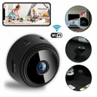 Wi-fi Ip 1080P HD малка камера A9 + карта памет., снимка 1 - Камери - 44191080