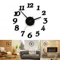 3D стенен часовник с Арабски цифри 4202, снимка 17 - Други стоки за дома - 30908154