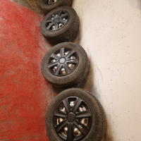 Зимни гуми с джанти за Ford Focus II - 15", 5x108, ц.о.63.4, ЕТ52, 6J, снимка 1 - Гуми и джанти - 44650999