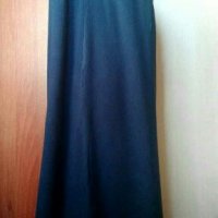 Тъмно синя рокля с рязана дантела👗🍀S/M,M👗🍀арт.1077, снимка 4 - Рокли - 30005560