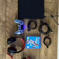 PS4 Slim 500gb с игра Фифа 2019, снимка 12 - PlayStation конзоли - 44648799