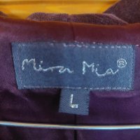 Елегантно дълго дамско палто Mira Mia Барок, снимка 4 - Палта, манта - 37888528