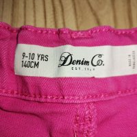 Детски къси панталони DENIM & Co, size 9/10г, 140см, с бродерия, много запазени, снимка 3 - Детски къси панталони - 35085194