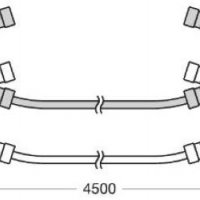 OSRAM-Професионални кабели за ток. 4.5 метра 900A, снимка 3 - Аксесоари и консумативи - 38458550
