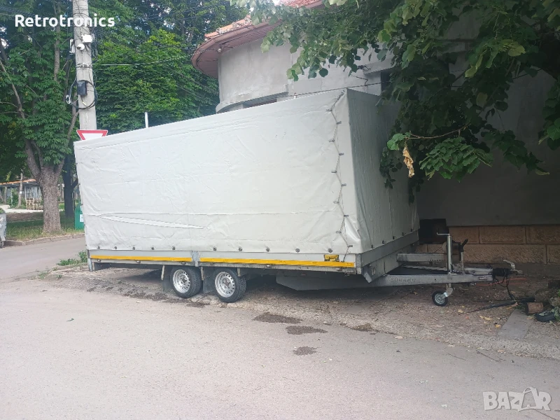 Ремарке  платформа 2700кг Eduard 5 метра, снимка 1