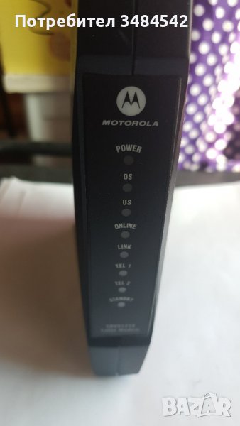 Motorola SBV5121E Cable modem - интернет модем, снимка 1