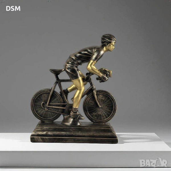 Нова Статуетка Спортист -Колоездач с Велосипед/Футболист/Боксьор/Кикбоксьор, снимка 1