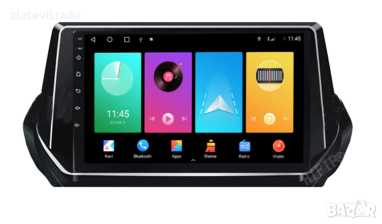 PEUGEOT 2008 2019- 10.2'' Андроид НАВИГАЦИЯ, 9382, снимка 1