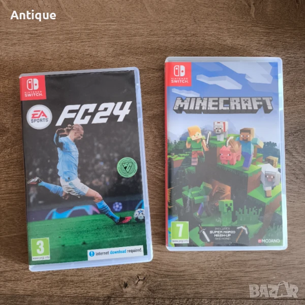 FIFA 24 и Minecraft за Nintendo Switch, снимка 1