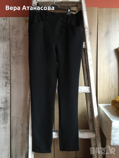 💄 Zara, еластичен панталон с висока талия❌ хл☑️, снимка 1